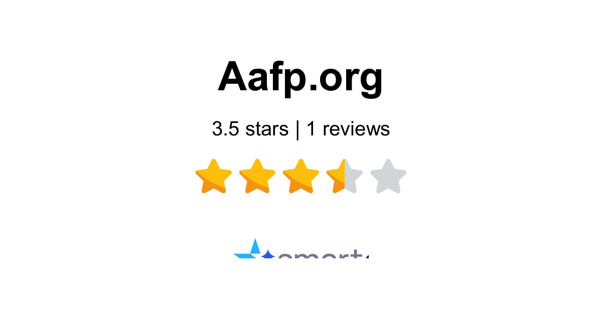 American Academy of Family Physicians Reviews - 1 Customer Rate 4.0/5 ...