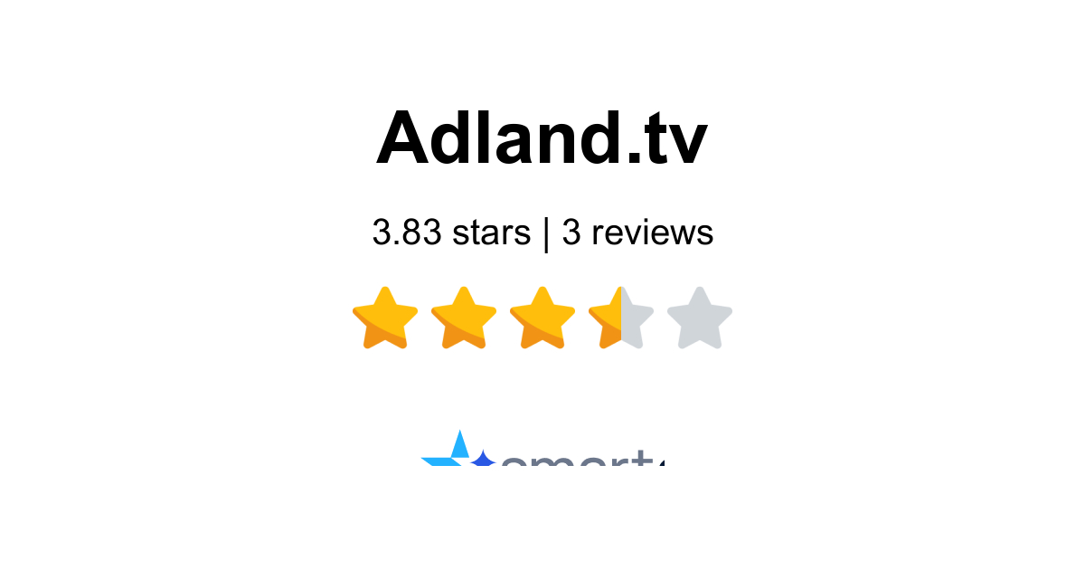 Adland Reviews - Read 3 Customer Reviews of Adland | SmartCustomer