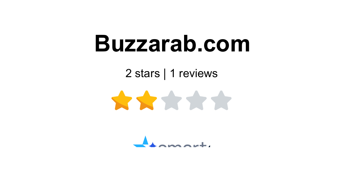 Buzzarab Reviews - Read 1 Customer Reviews of Buzzarab | SmartCustomer