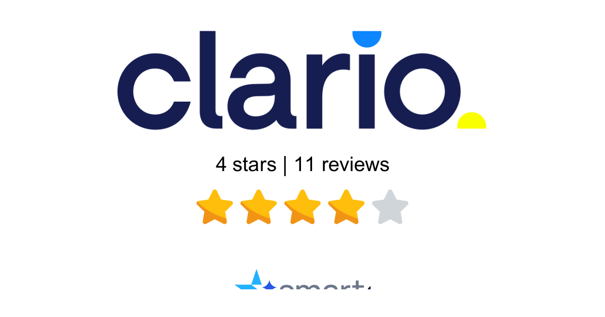 Clario Reviews - 11 Customers Rate 5.0/5 (2026) | SmartCustomer