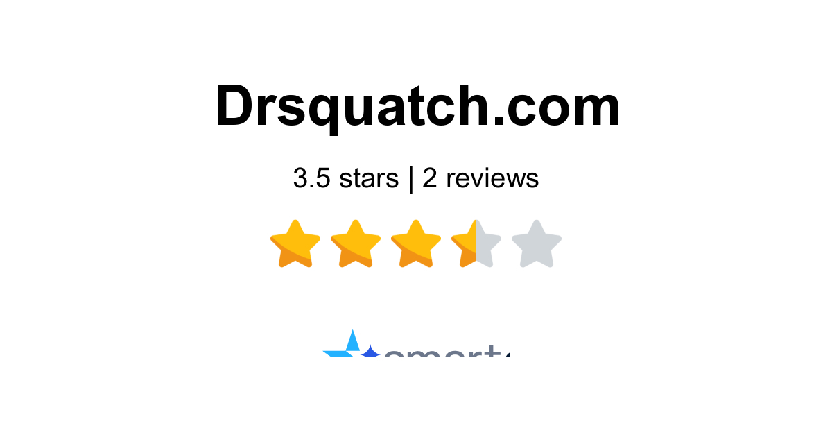 Dr. Squatch Reviews - Read 2 Customer Reviews of Dr. Squatch ...