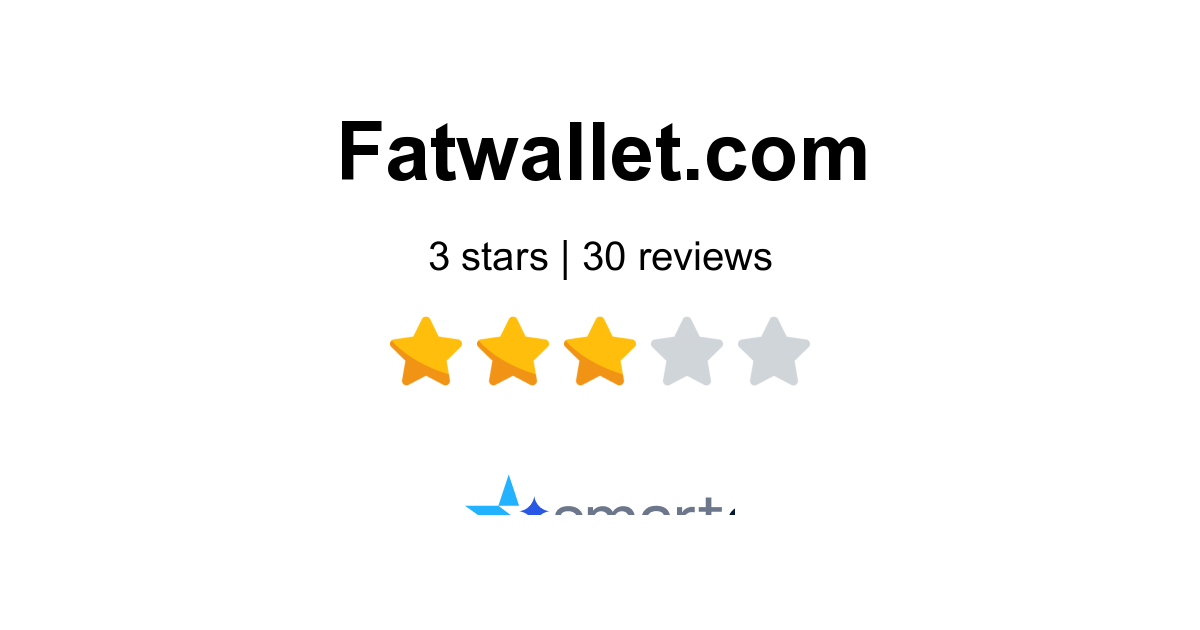 FatWallet Reviews - 30 Customers Rate 3.0/5 (2026) | SmartCustomer
