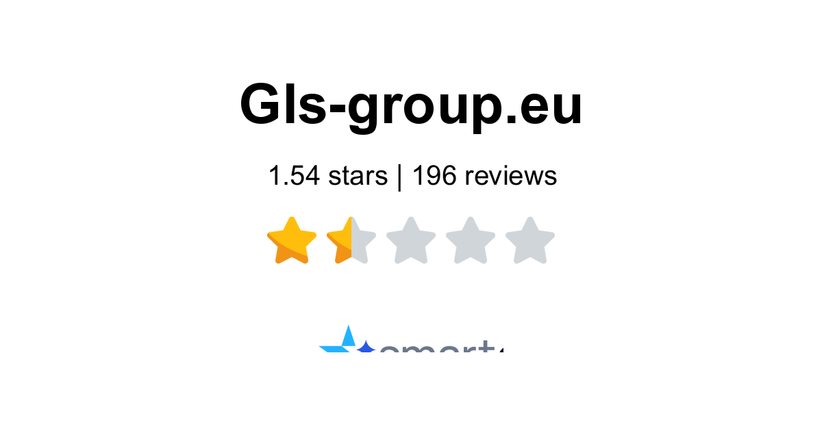 GLS Reviews - 196 Customers Rate 1.3/5 (2026) | SmartCustomer