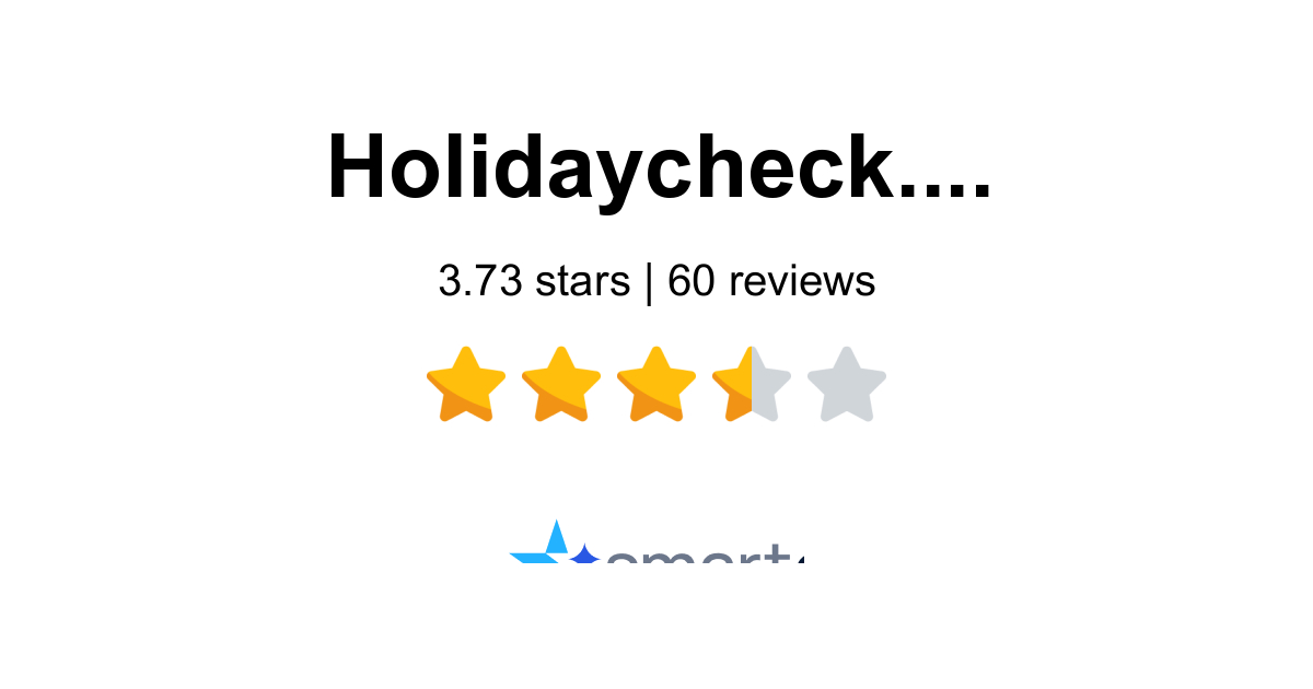 HolidayCheck Reviews - 60 Customers Rate 3.7/5 (2026) | SmartCustomer