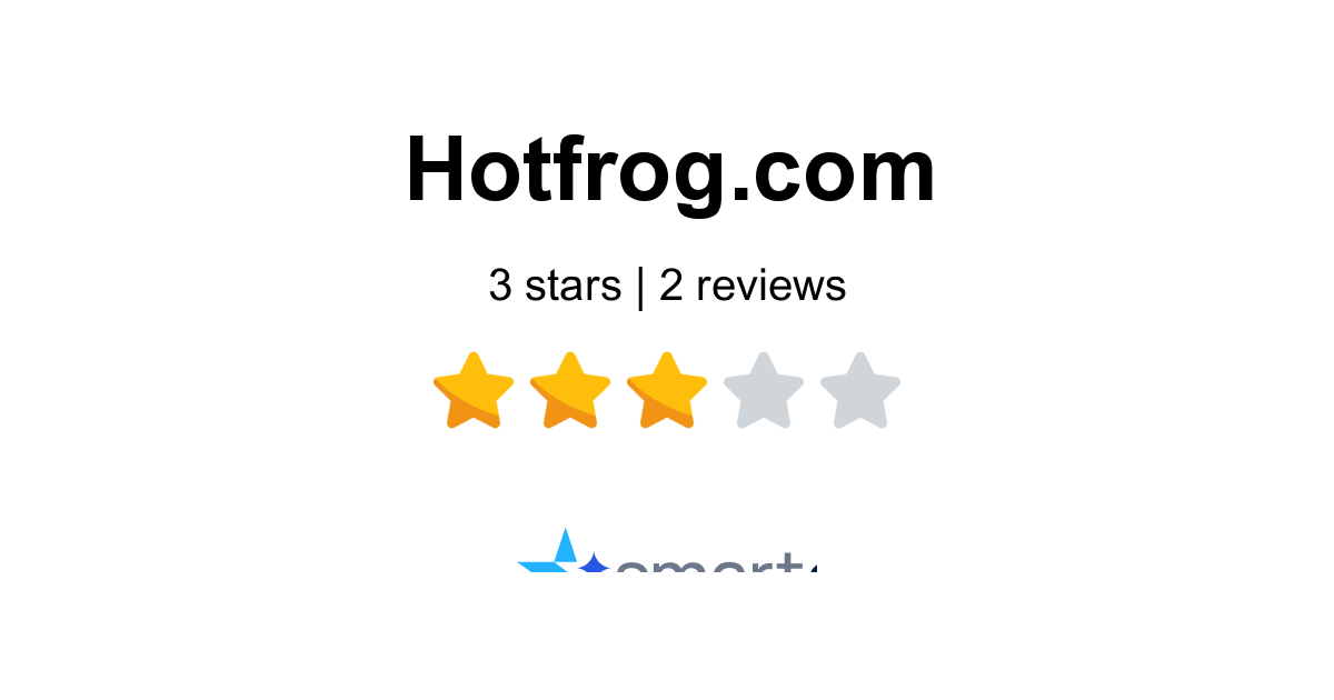 HotFrog Reviews - Read 2 Customer Reviews of HotFrog | SmartCustomer