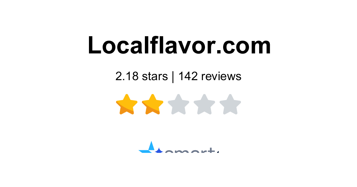 LocalFlavor Reviews - Read 142 Customer Reviews of LocalFlavor ...