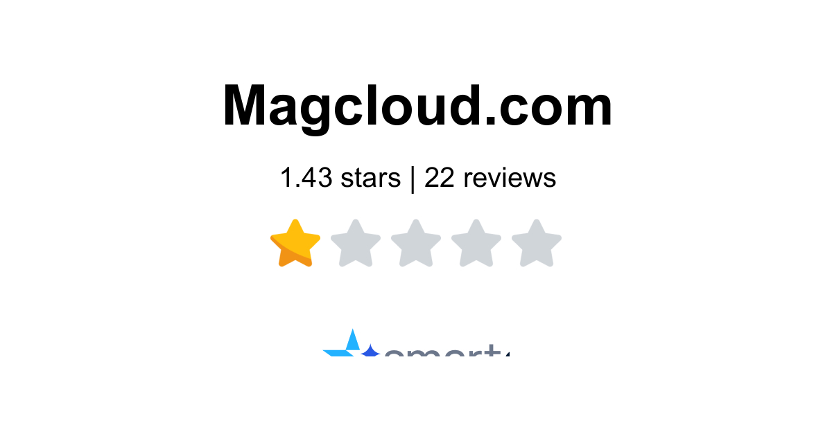 MagCloud Reviews - 21 Customers Rate 1.7/5 (2026) | SmartCustomer