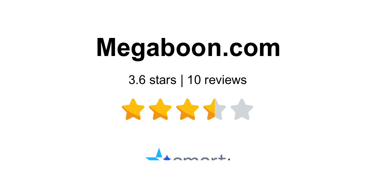 Megaboon Reviews - 10 Customers Rate 3.6/5 (2026) | SmartCustomer