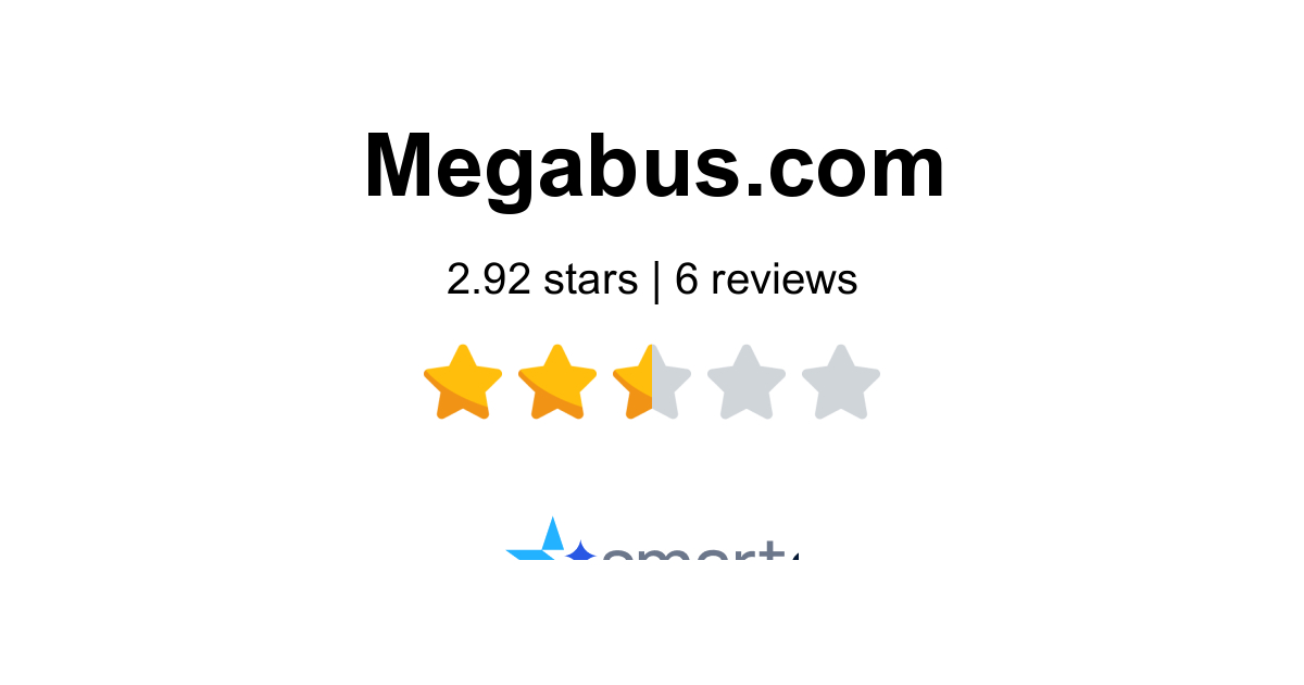 Megabus Reviews - 6 Customers Rate 2.8/5 (2026) | SmartCustomer