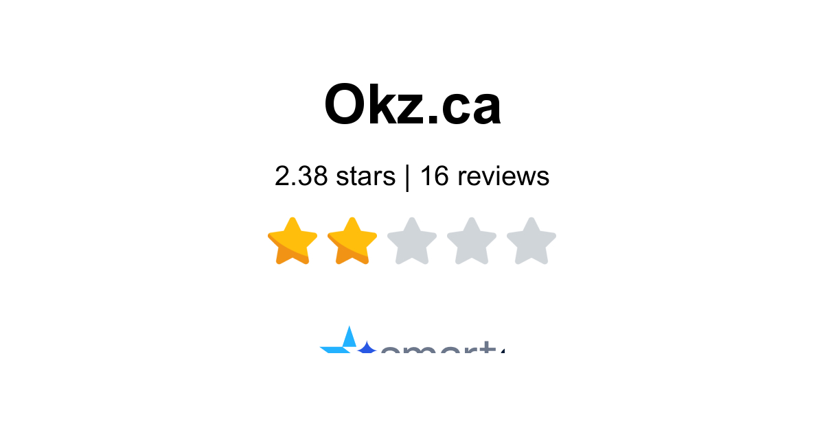 Okz.ca Reviews - 16 Customers Rate 1.8/5 (2026) | SmartCustomer