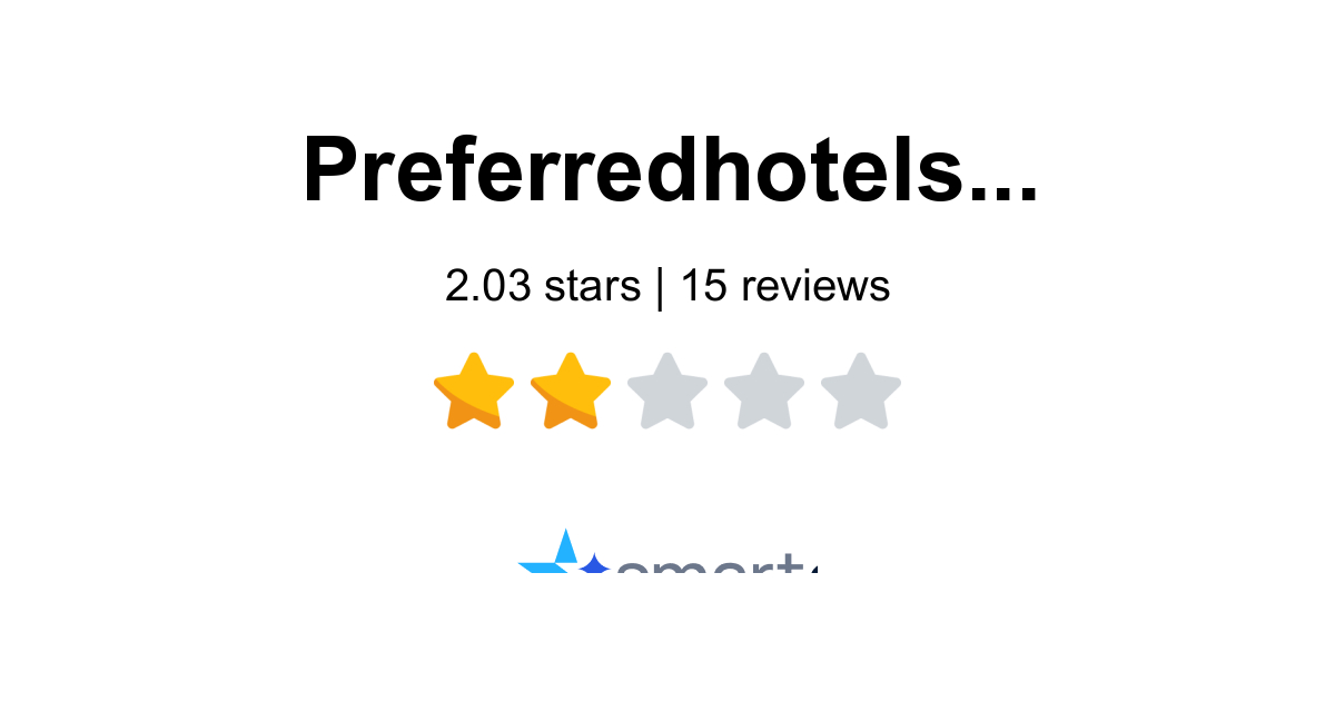 Preferred Hotels (iPrefer) Reviews - 15 Customers Rate 1.5/5 (2026 ...