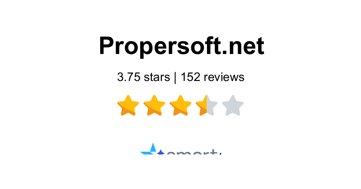 ProperSoft Reviews - 152 Customers Rate 4.3/5 (2026) | SmartCustomer