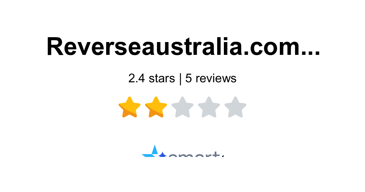 Reverse Australia Reviews - 5 Customers Rate 1.8/5 (2026) | SmartCustomer