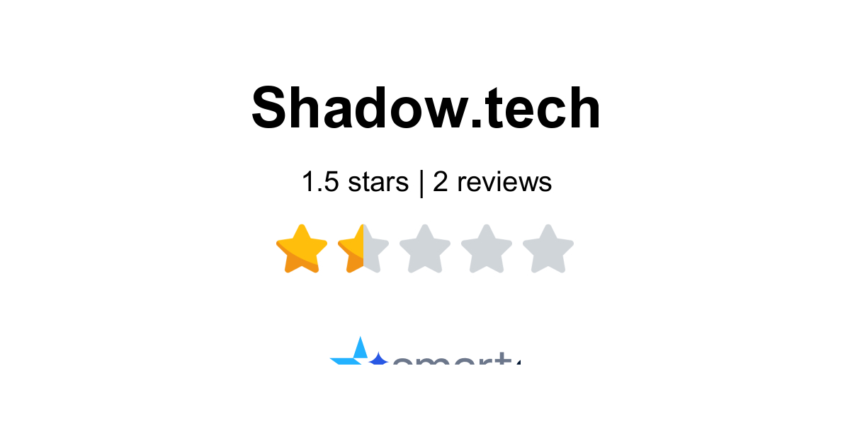 Shadow.tech Reviews - 1 Customer Rate 1.5/5 (2026) | SmartCustomer