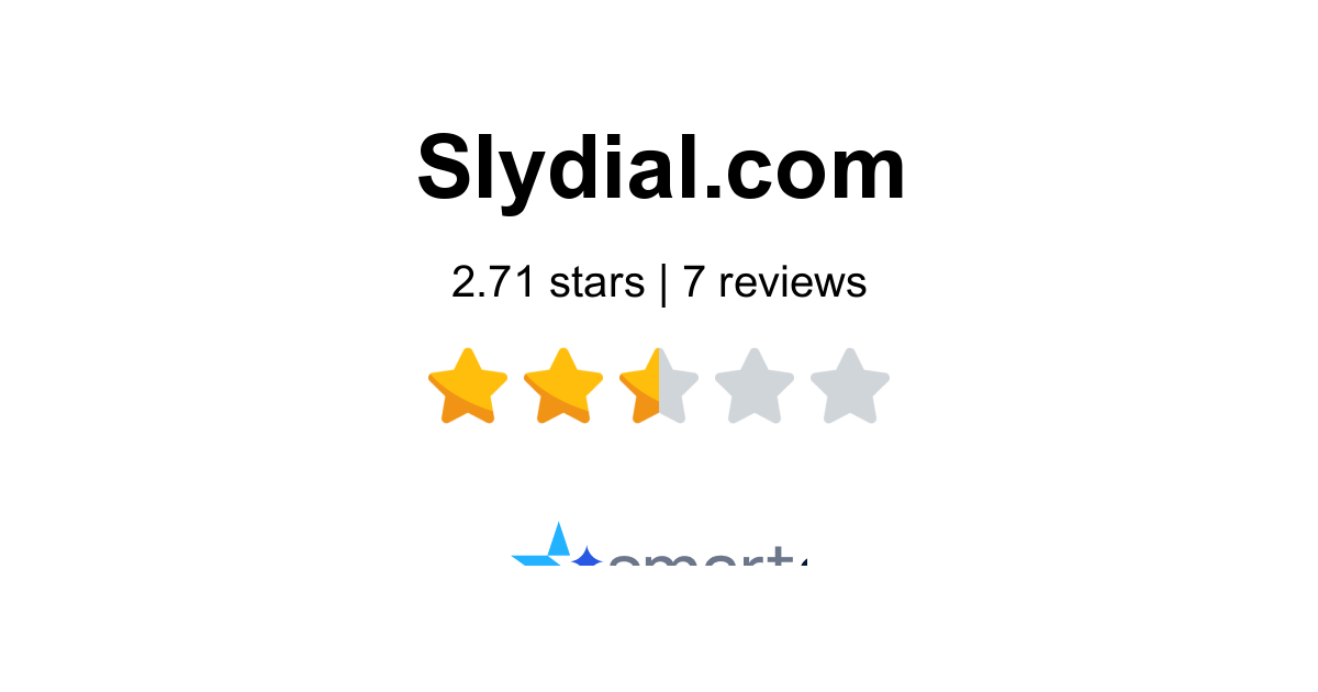 Slydial Reviews - 7 Customers Rate 2.4/5 (2026) | SmartCustomer
