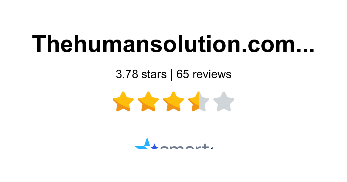 The Human Solution Reviews - 65 Customers Rate 3.8/5 (2026) | SmartCustomer