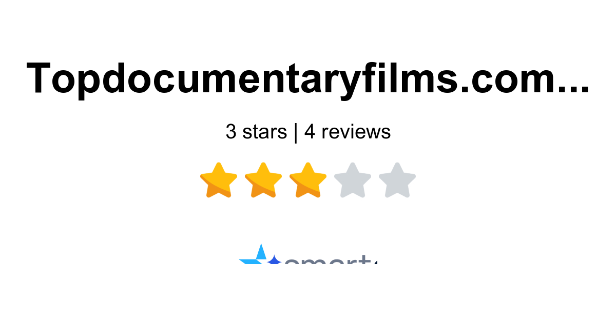 Top Documentary Films Reviews - 4 Customers Rate 3.0/5 (2026 ...