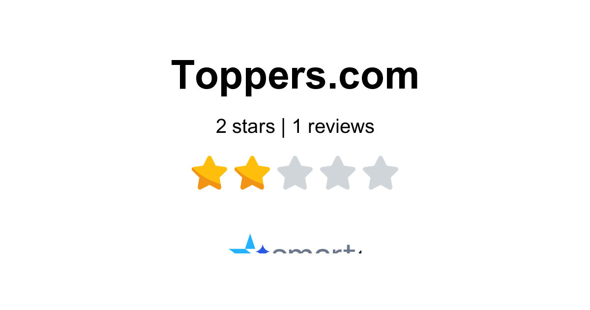 Toppers Pizza Reviews - 1 Customer Rate 1.0/5 (2026) | SmartCustomer