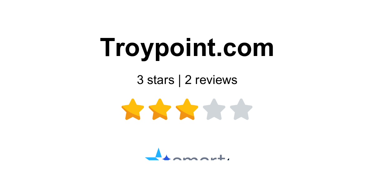 Troypoint Reviews - Read 2 Customer Reviews of Troypoint | SmartCustomer