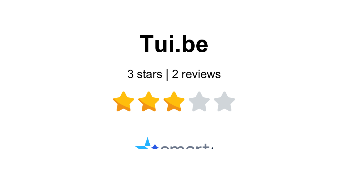 Tui Reviews - 2 Customers Rate 3.0/5 (2026) | SmartCustomer