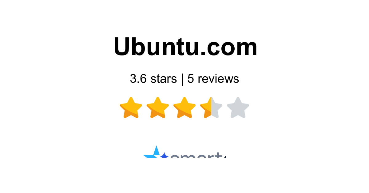 Ubuntu Reviews - 5 Customers Rate 3.6/5 (2026) | SmartCustomer