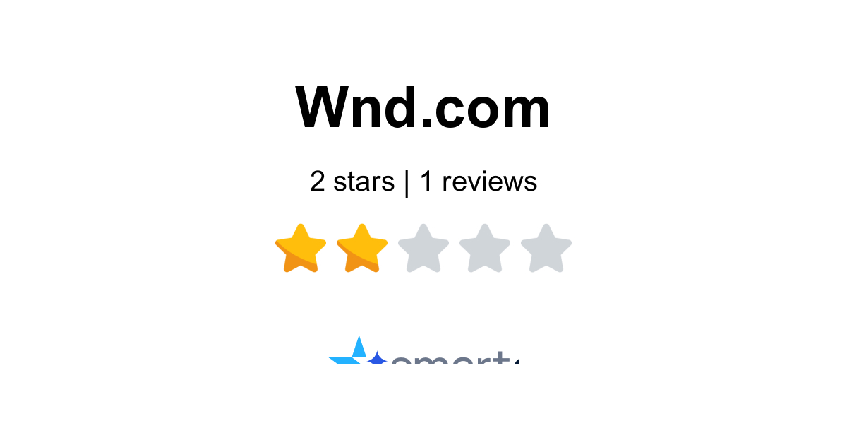 WorldNetDaily - WND Reviews - 1 Customer Rate 1.5/5 (2026) | SmartCustomer