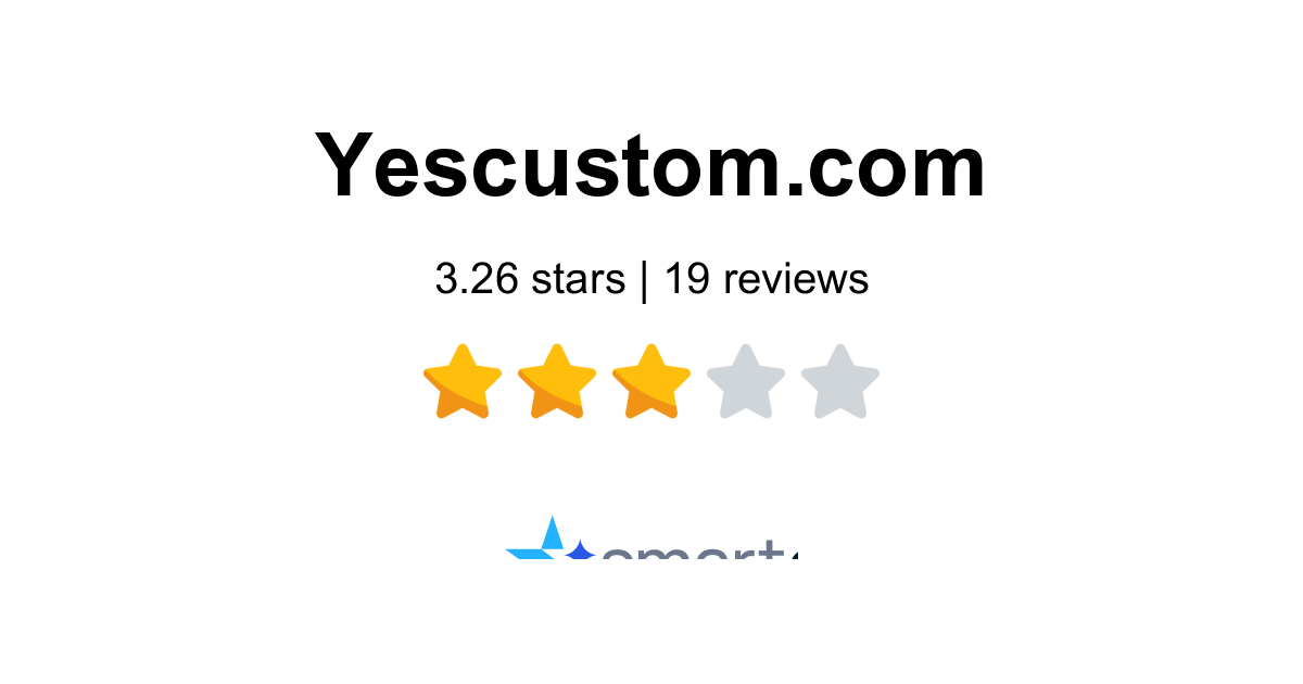 YesCustom Reviews - 19 Customers Rate 3.5/5 (2026) | SmartCustomer